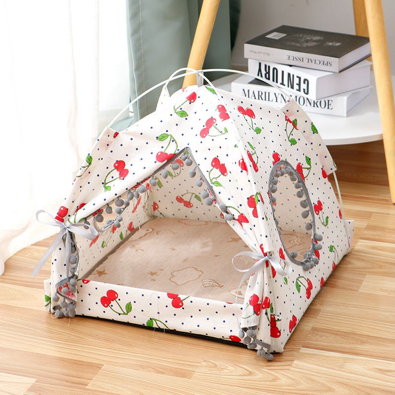 Cat & Dog Hideaway Tent - Happy Pets, Happy Home