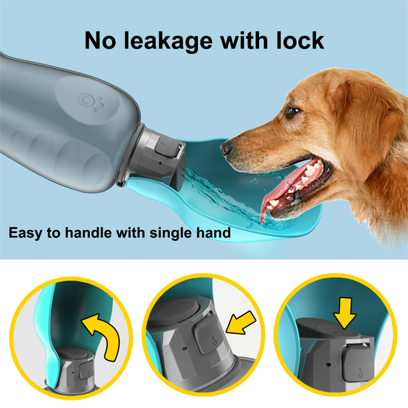 Dogs Water Bottle Portable